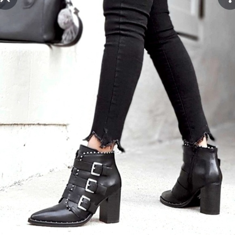 Steve Madden Humble Studded Booties - Picture 7 of 7